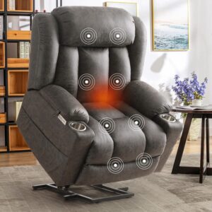 CDCASA Oversized Power Lift Recliner Chair